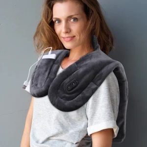 Warm Electric Shoulder Wrap 3 Heat Levels Fluffy Neck Wrap for Stiff Neck Cold Office AC and Cozy Movie Nights at Home