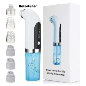 Water Bubble Gentle Suction Facial Nose Pore Cleaner Vacuum Blackhead Removal Machine