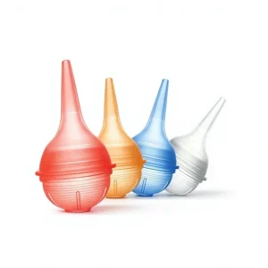 Water Drop Baby Nasal Aspirator Handheld Nasal Washer Silicone Anti-Backflow Heat-Resistant 220C