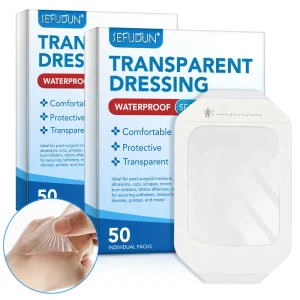 Waterproof Self Adhesive Bandages Hypoallergenic Transparent Film Dressing for Tattoo Aftercare Swimming Wound Care