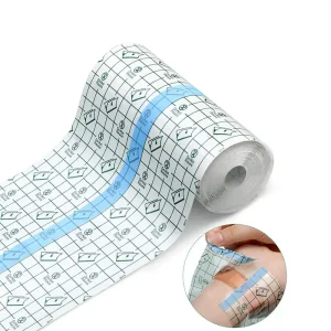 Waterproof Tattoo Aftercare with Polyurethane Film Dressing Transparent PU Film 10 cm X 10m