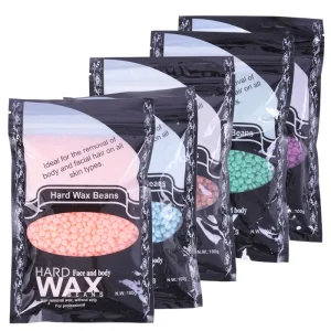 Wax Heater Depilation 100g Solid Hard Paper free Therapy Depilation Wax Hard Wax Bean