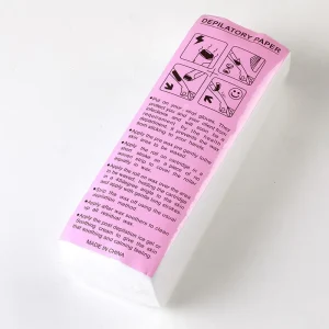 Wax Paper for Hair Removal 100pcs Pack Body Skin Care Depilatory Waxing Strips