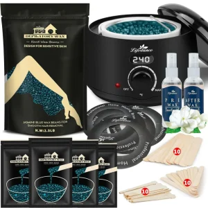 Wax Warmer Machine Hair Removal 500CC Capacity Anti-allergy Quick Melt 5-7 Seconds Multipurpose Nose Hands Face