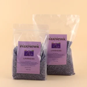 WaxNewk Lavender Wax Beauty Salon Quality Private Label Painless Hair Removal Body Rosin Purple Natural Gentle Hard Wax Beans