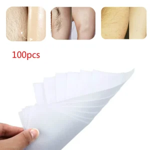 Waxing Paper Non Woven Hair Removal Eyebrow Waxing Strips for Face Beauty Massage