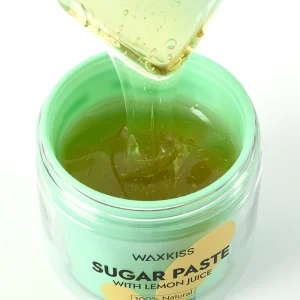 Waxkiss Natural Sugar Paste for Full Body Hair Removal Customized Logo Depilatory Wax