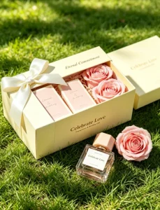 Wedding Favor Eco Friendly Fruity Scent Perfume Gift Set Custom Mini Fragrance Collection 4pcs Eau De Parfum Luxury Guest Gift
