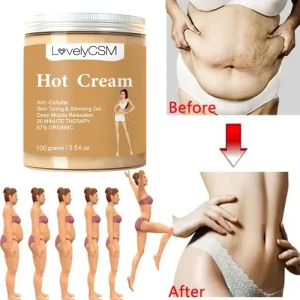Weight Loss Slimming Organic Herbal Natural Anti Cellulite Cream GMP Certified Top Grade