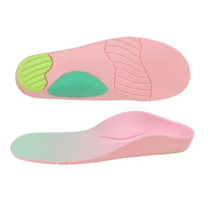 Whale Design Full Length Arch Support PU Stabilizer Shock Absorption Breathable Sports Children Comfort Kids Insoles