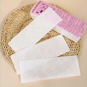 White Disposable Professional Hair Removal Tool Wax Strips Depilatory Paper for Beauty Salon