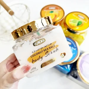 Whitening Bath Body Scrub Exfoliating Moisturizing Delicate Skin Cleansing Natural Organic Coconut Salt Body Scrub