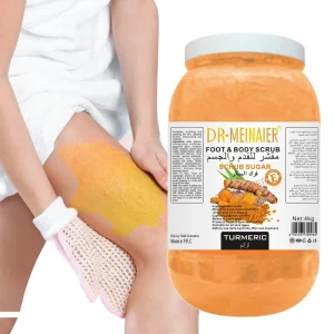 Whitening Turmeric Scrub Salt Smooth Body Exfoliating Full Body Scrub Men and Women Soft and Smooth Skin Bath Sugar Scrub 4kg