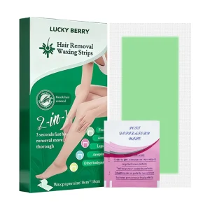 Wholesales Nonwoven Fabric Disposable Hair Removal Wax Strips Quick Easy Depilation for Face Leg Arm Body Beauty Salon Use