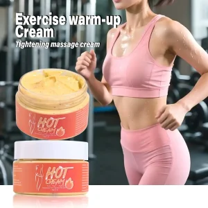 Wild Yam & Ginger Oil Superior Grade Warming Body Shaping Waist Belly Fat Burning Slimming Massage Cream with 3-Year Shelf Life