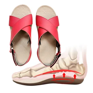 Women Orthotic Arch Support Sandals With Orthopedic Support Soft Comfort Shoe