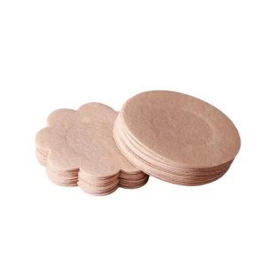 Women’s Disposable Self Adhesive Breast Pasties Multi Shape Invisible Nipple Covers Heart shaped Breast Petals Versatile Use Box