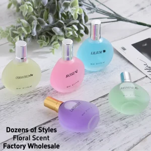 Women’s Perfume Light Mini Eco Friendly Mist Fresh Floral Scent Luxury Brand Long Lasting Fragrance Body Spray Holiday Gift