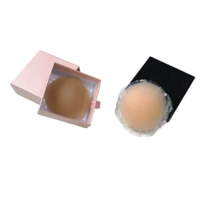 Women’s Reusable Silicone Boob Pasties Seamless Nipple Cover Bra Stickers Intimates Accessories