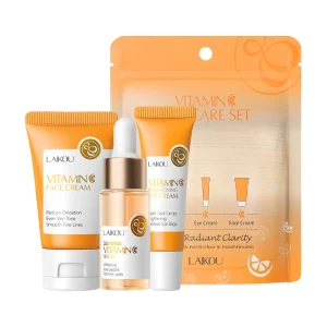 Women’s Skin Care Set Vitamin C Serum Whitening Acne Treatment Hyaluronic Acid Beauty Collagen Body Lotion Other Face Cosmetics
