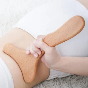 Wood Therapy Massage Device Kit Polished Lymphatic Drainage Body Organ Tool Handmade Wooden Crafts