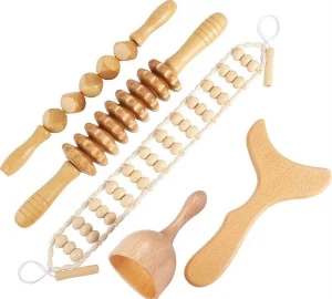 Wooden Therapy Tools Body Massager Wood Set Therapy Face Wood Therapy
