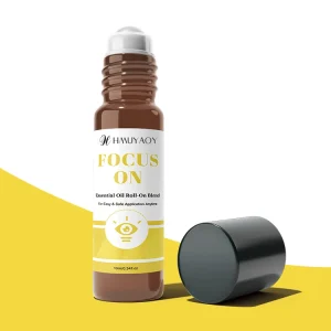 Work Study Creativity Focus Mental Refreshment Eco Friendly Cold Pressed Rosemary Oil Portable 10ml Roll On Essential Oil