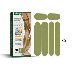 Wormwood Lower Body Treatment Patches Thigh Tightening Leg Muscle Lifting Tape Legs Reshaping Patch Slimming