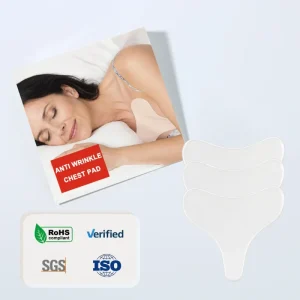 Wrinkle Patch Chest Factory Reusable Soft Overnight Lady Adhesive Silicone Transparent Wrinkle Chest Pad for Decollete