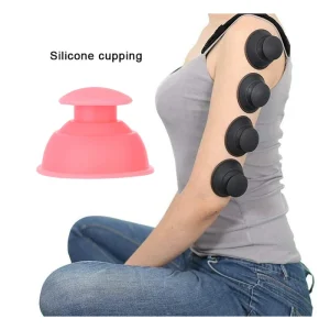 YK Chinese Body Poor Suction Health Cups Facial Therapy Vacuum Smart Massage Sets Silicone Cupping