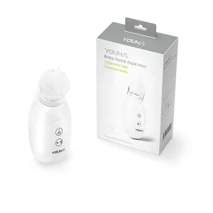 YOUHA Factory Electric Nasal Aspirator Nose Aspirator Soft Silicone Aspirtor Tip Nose Sucker Cleaner 3 Adjustable Suction Level