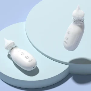 YOUHA High Quality Baby Nasal Aspirator Two Sizes Suction Tips Reusable Electric USB Rechargeable Nasal Aspiration Nose Cleaner