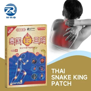 Zourunan Far Infrared Pain Relief for Neck Shoulder Waist Legs Knee Joint Pain and Soreness Health Thai Snake Patch